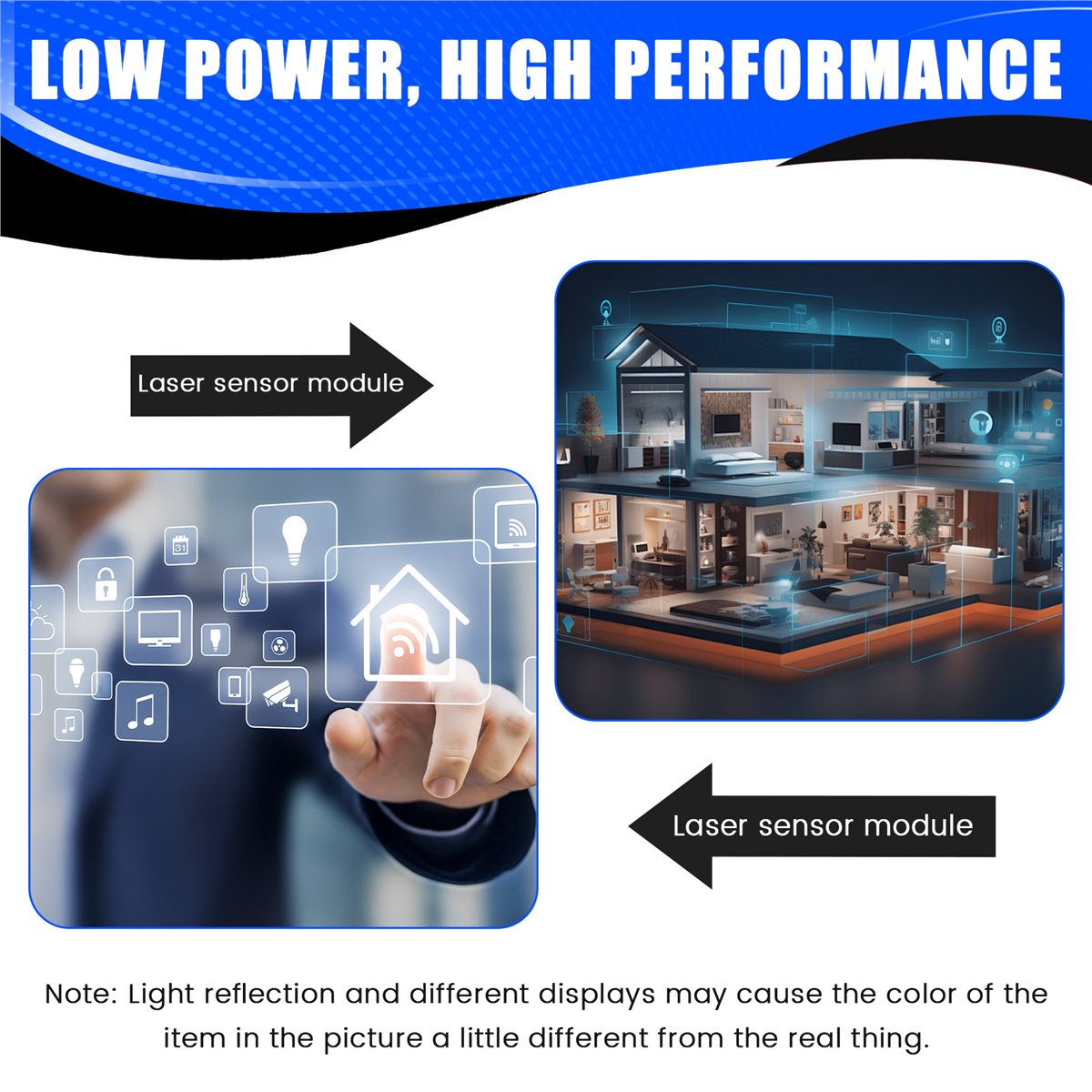 Power Tools Zones - Módulo de Sensor Láser de Medición