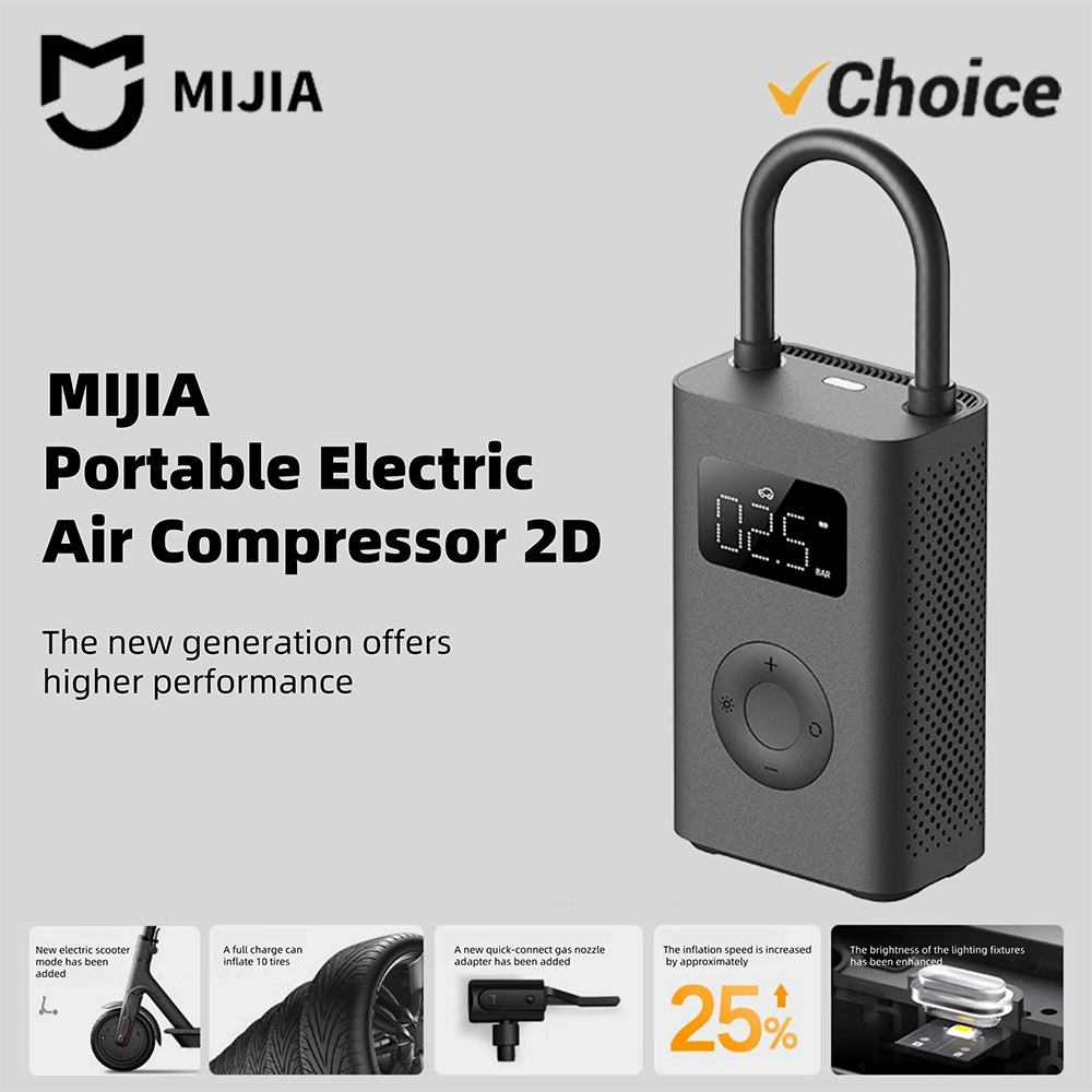Xiaomi Power Tools - Nuevo Compresor de Aire Inflable MIJIA