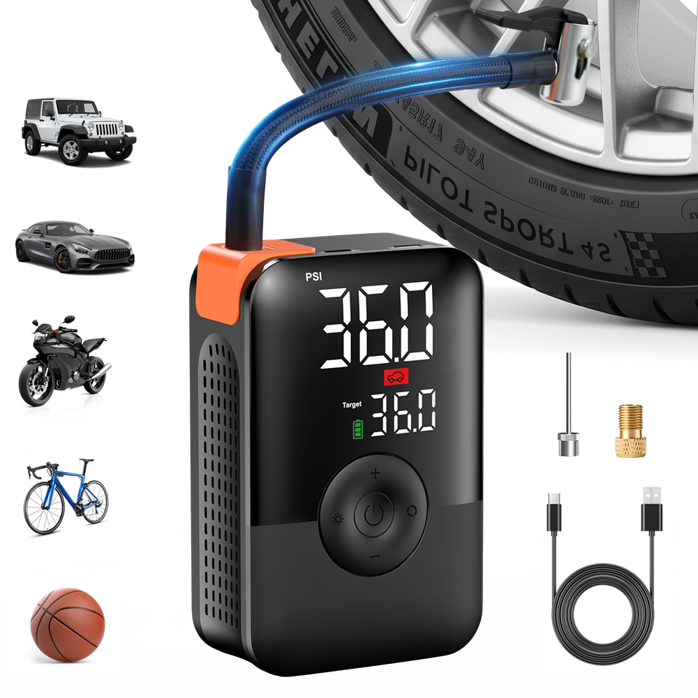 Air Compressor Mini - Mini Inflador de Neumáticos de 12V