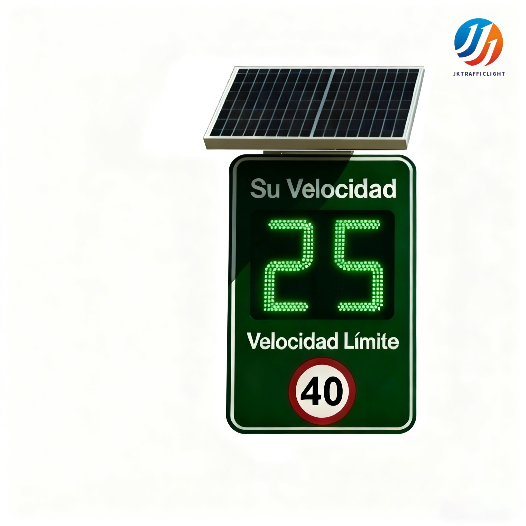 Power Tools Zones - Señal de Velocidad con Radar Solar,
