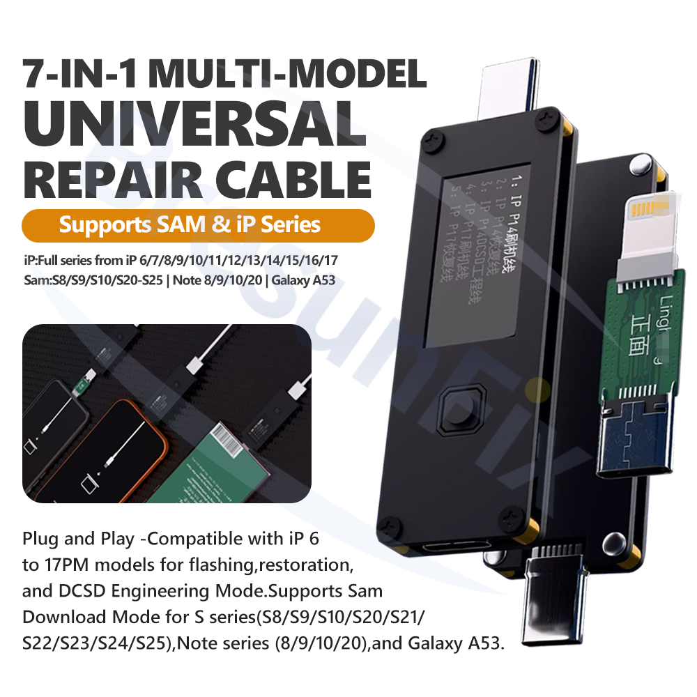 Power Tools Download - Cable de Reparación Universal Multimodelo 7
