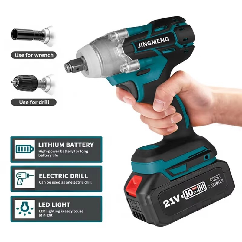 Power Tools Universal Battery - Para 21V Makita TW285 520N.m llave