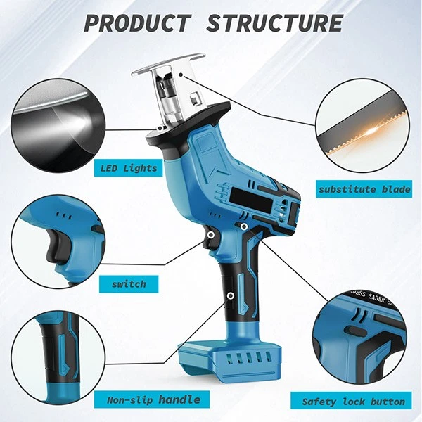 Sierra Recíproca Inalámbrica p - Reciprocating Saw Cordless reseña y precio