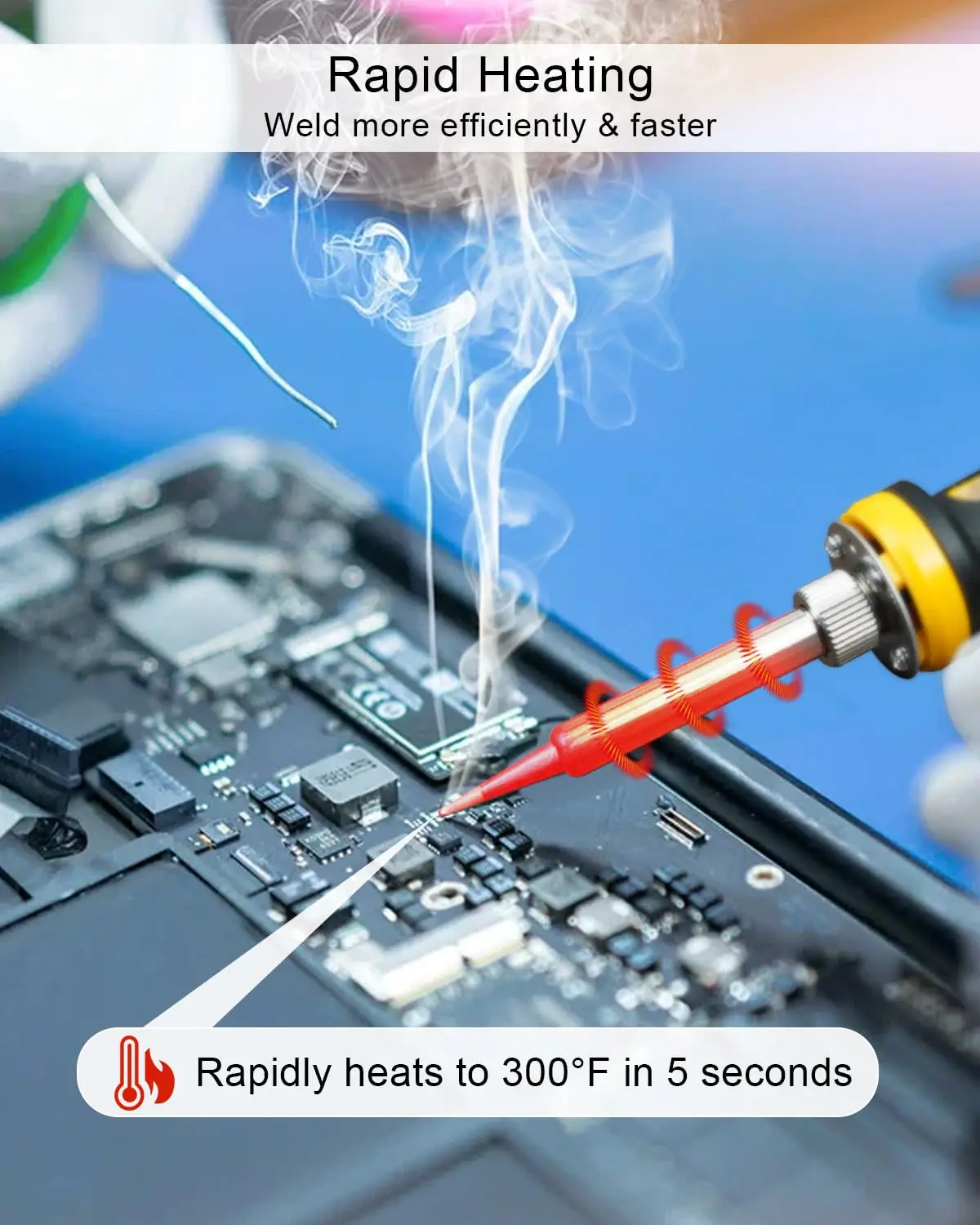 Kit de soldador portátil Compa - Power Tools Battery Repair reseña y precio