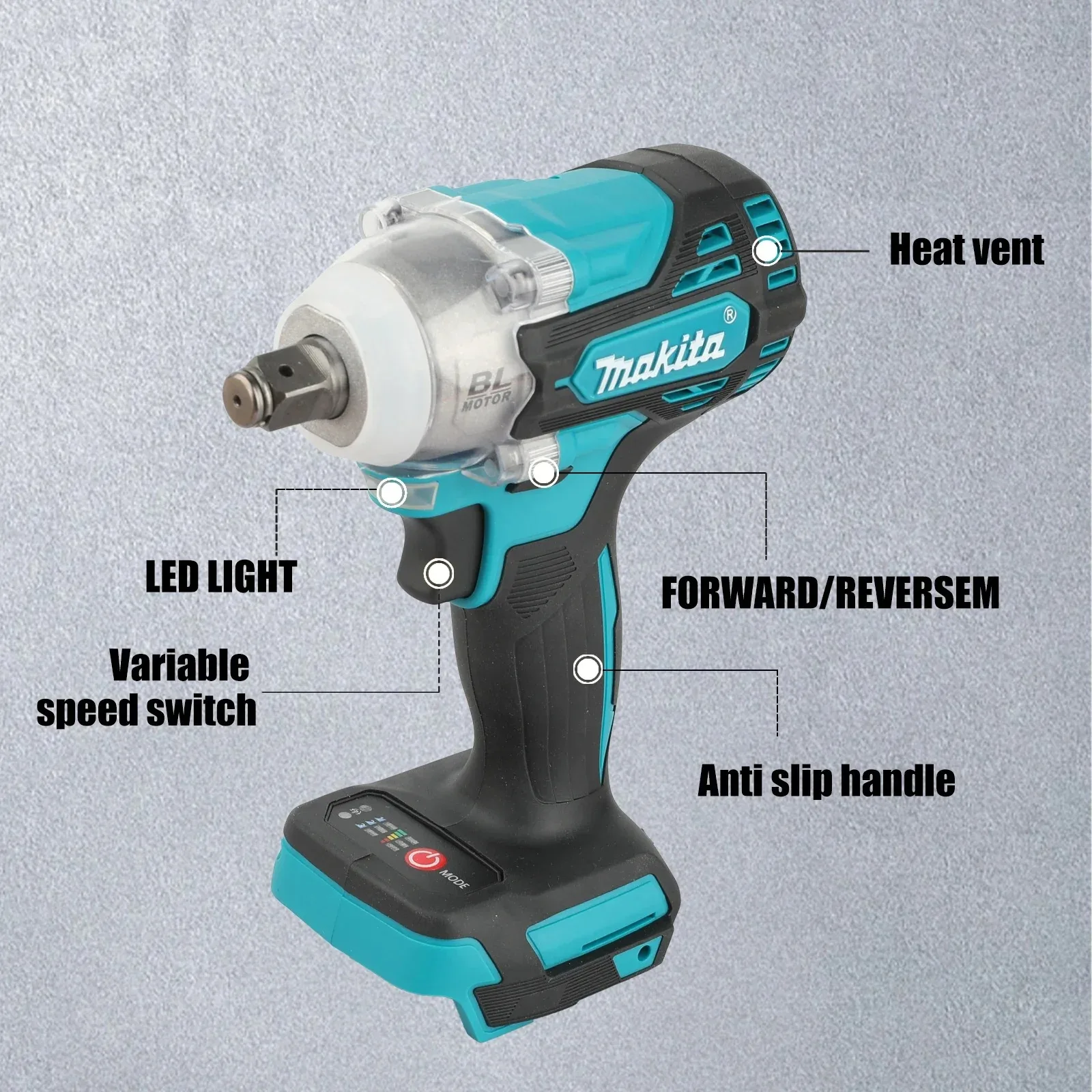 Llave de Impacto Inalámbrica M - Power Tools Battery Repair reseña y precio