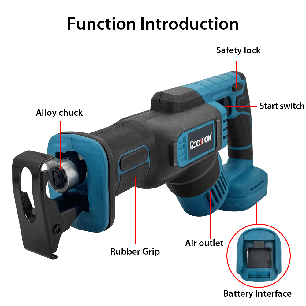 Reciproco eléctrico para sierr - Reciprocating Saw Cordless reseña y precio