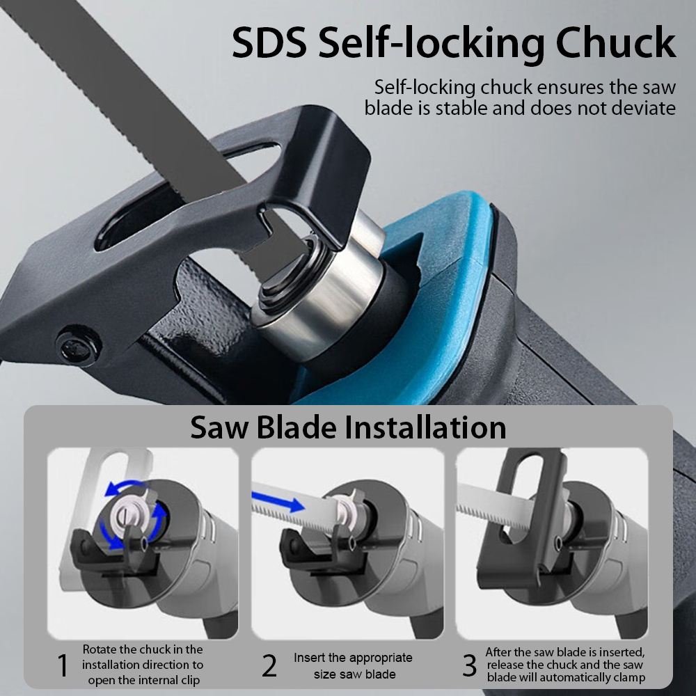 Reciproco eléctrico para sierr - Reciprocating Saw Cordless reseña y precio