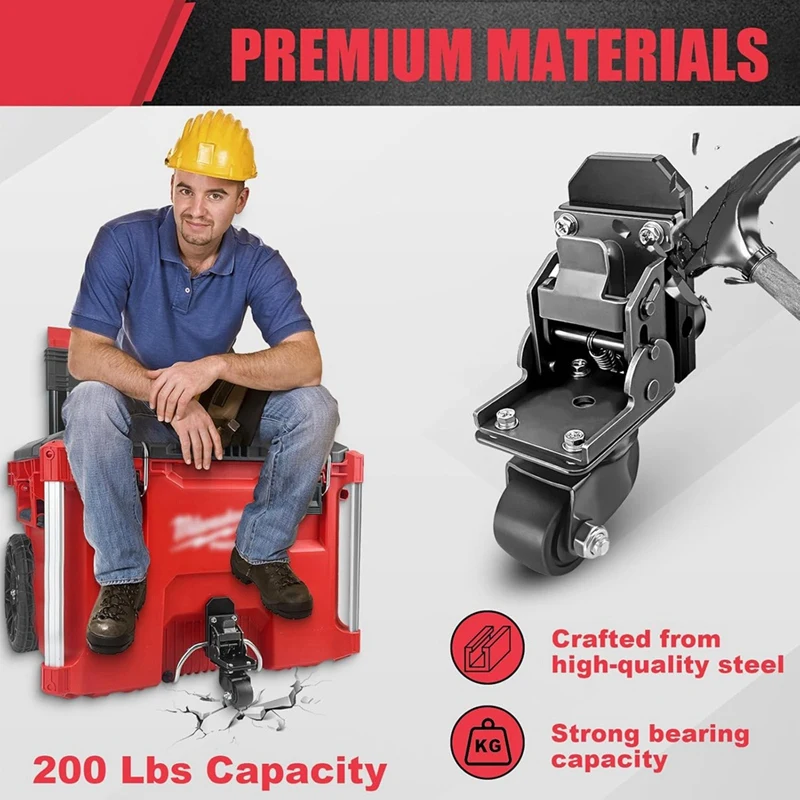 Ruedas Delanteras de Acero ABC - Power Tools For Construction reseña y precio