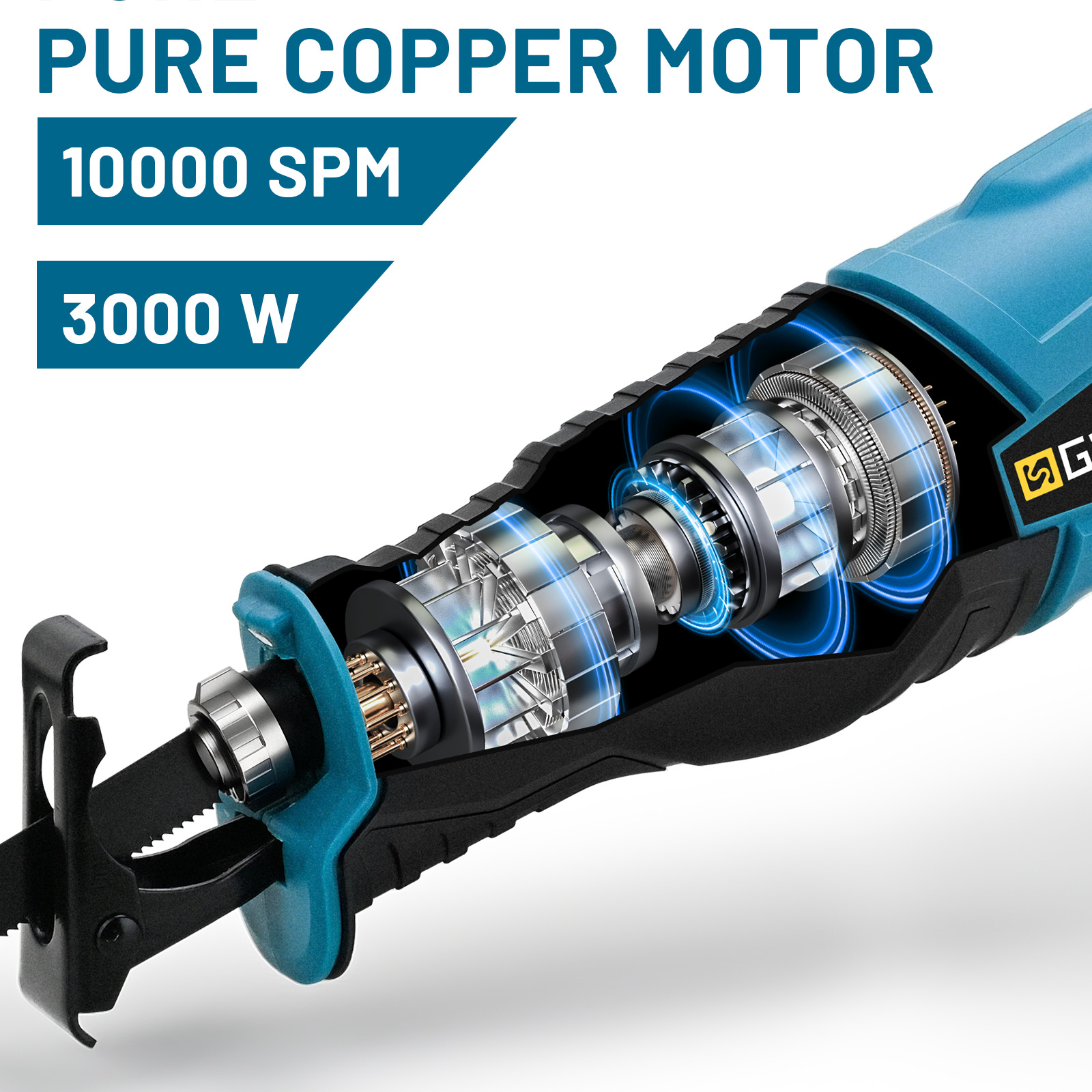 Gismis-Sierra eléctrica altern - Reciprocating Saw Cordless reseña y precio
