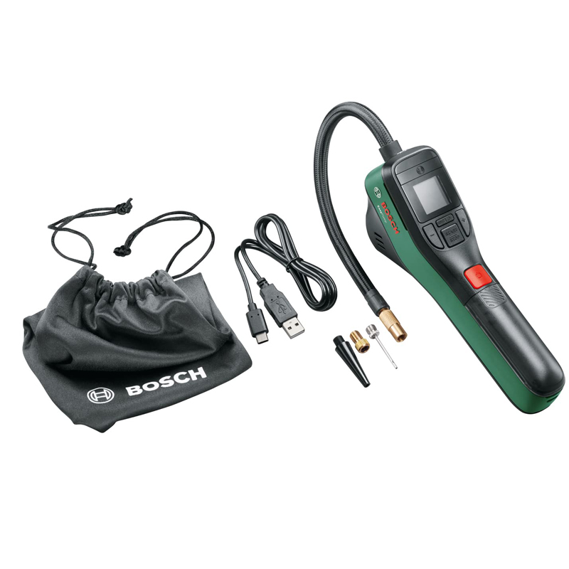 BOSCH Easy Pump, Inflador de A - Air Compressor Mini reseña y precio