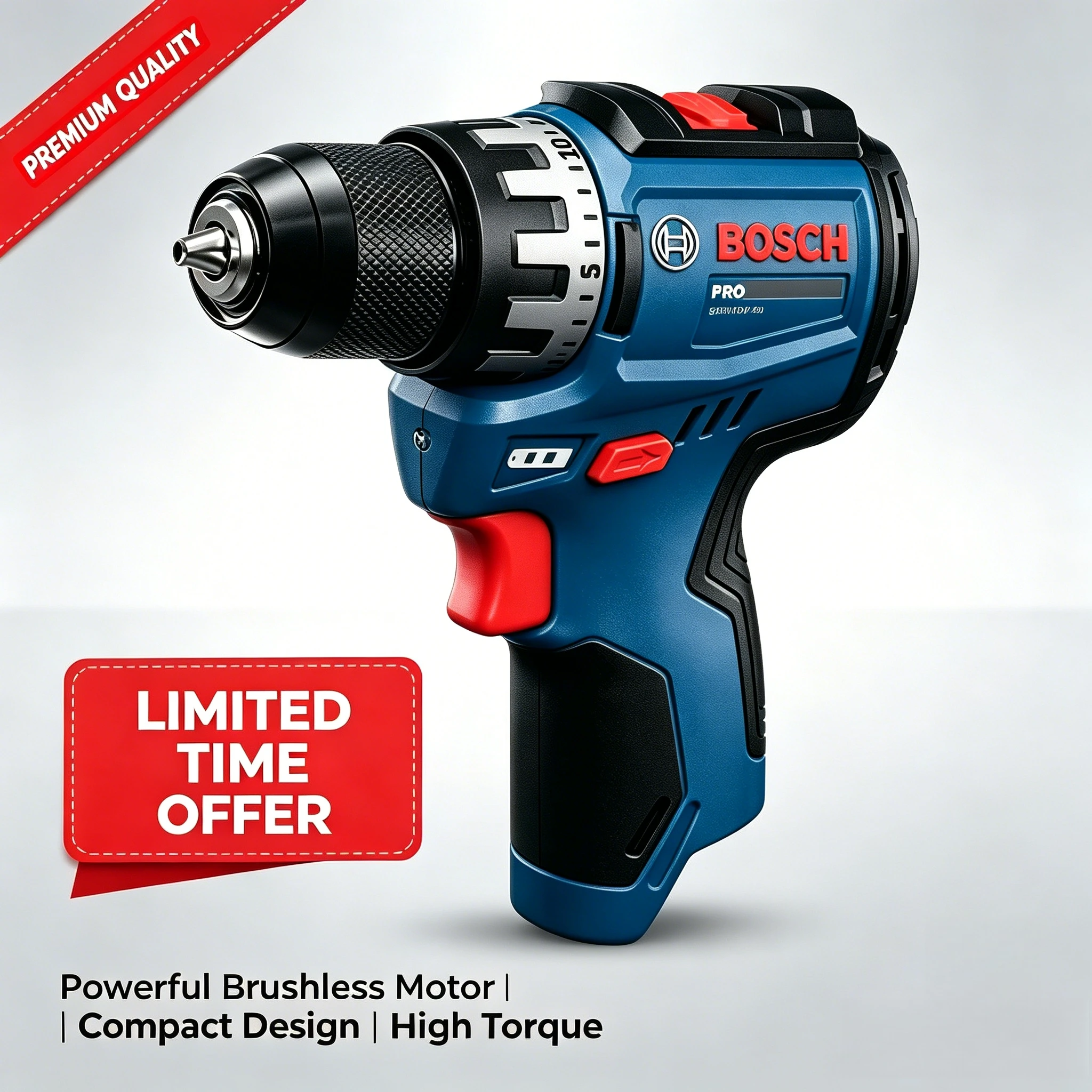 Taladro Inalámbrico Bosch Prof - Power Tools Drill reseña y precio