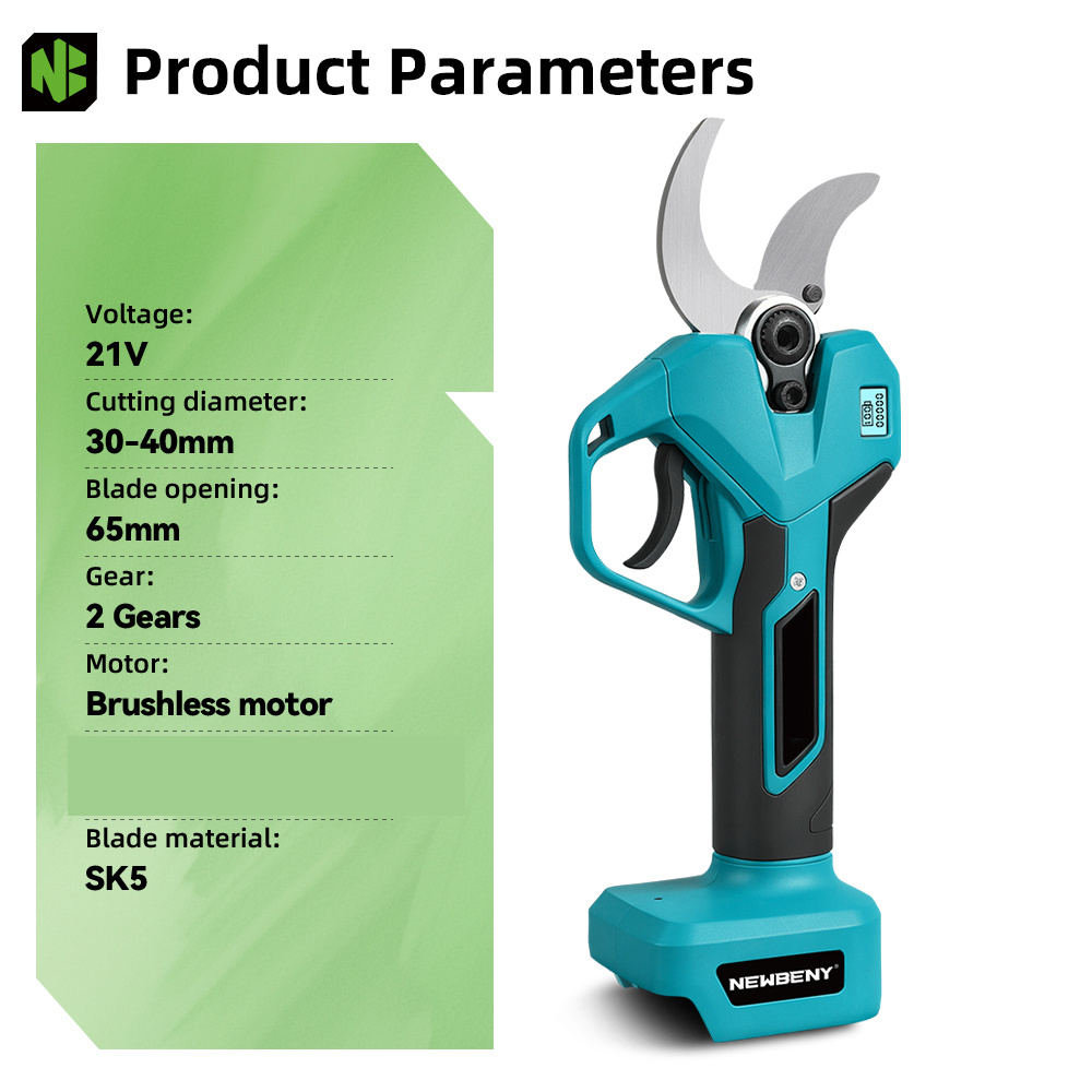 NEWBENY Tijeras de podar eléct - Power Tools Universal Battery reseña y precio