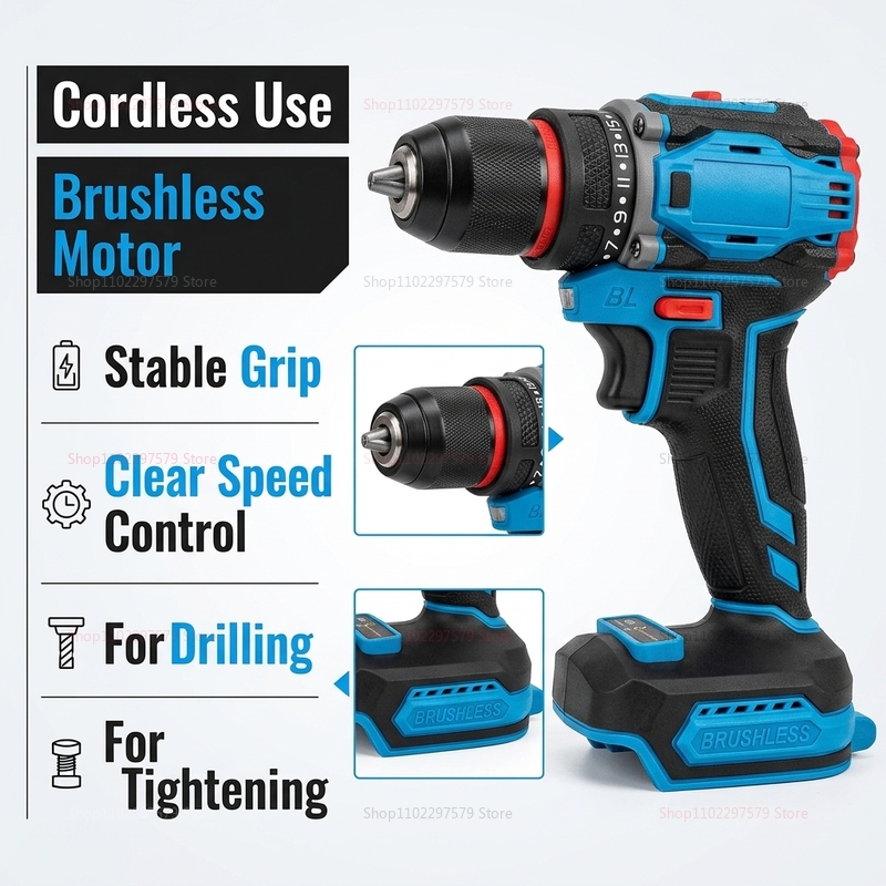 Taladro Atornillador Eléctrico - Power Tools For Construction reseña y precio