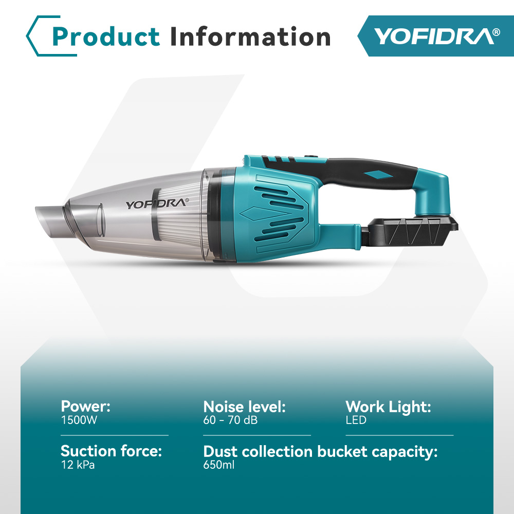 YOFIDRA-aspiradora eléctrica i - Power Tools Universal Battery reseña y precio