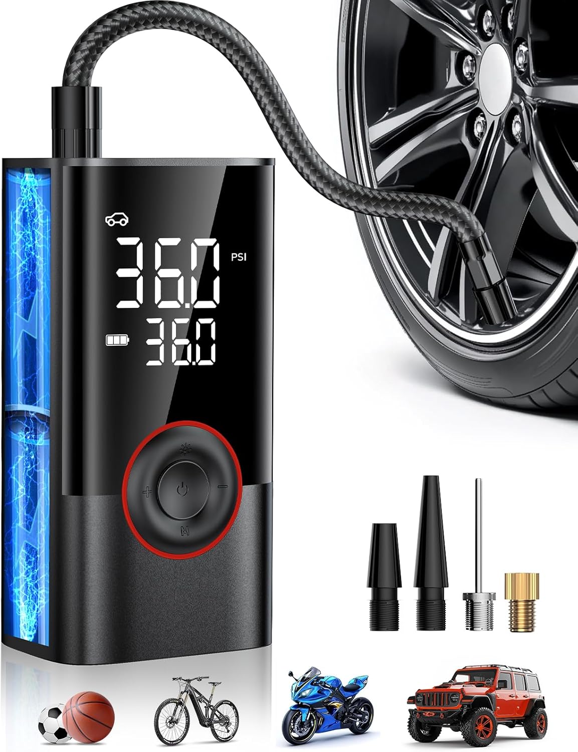 Compresor de Aire Inalámbrico  - Air Compressor Mini reseña y precio
