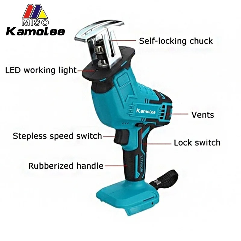 Kamolee-Sierra eléctrica recíp - Reciprocating Saw Cordless reseña y precio