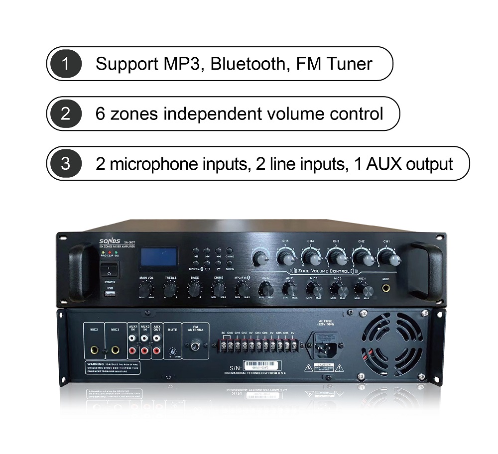 Sistema de PA de 500w 80hz~16k - Power Tools Zones reseña y precio