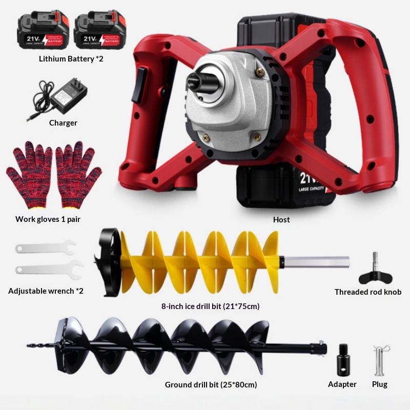 Taladro Eléctrico de 21V con B - Power Tools For Construction reseña y precio